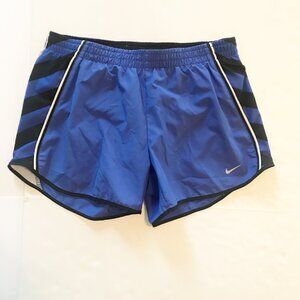 NIKE Dri-Fit Blue Athletic Running Shorts Womens Small